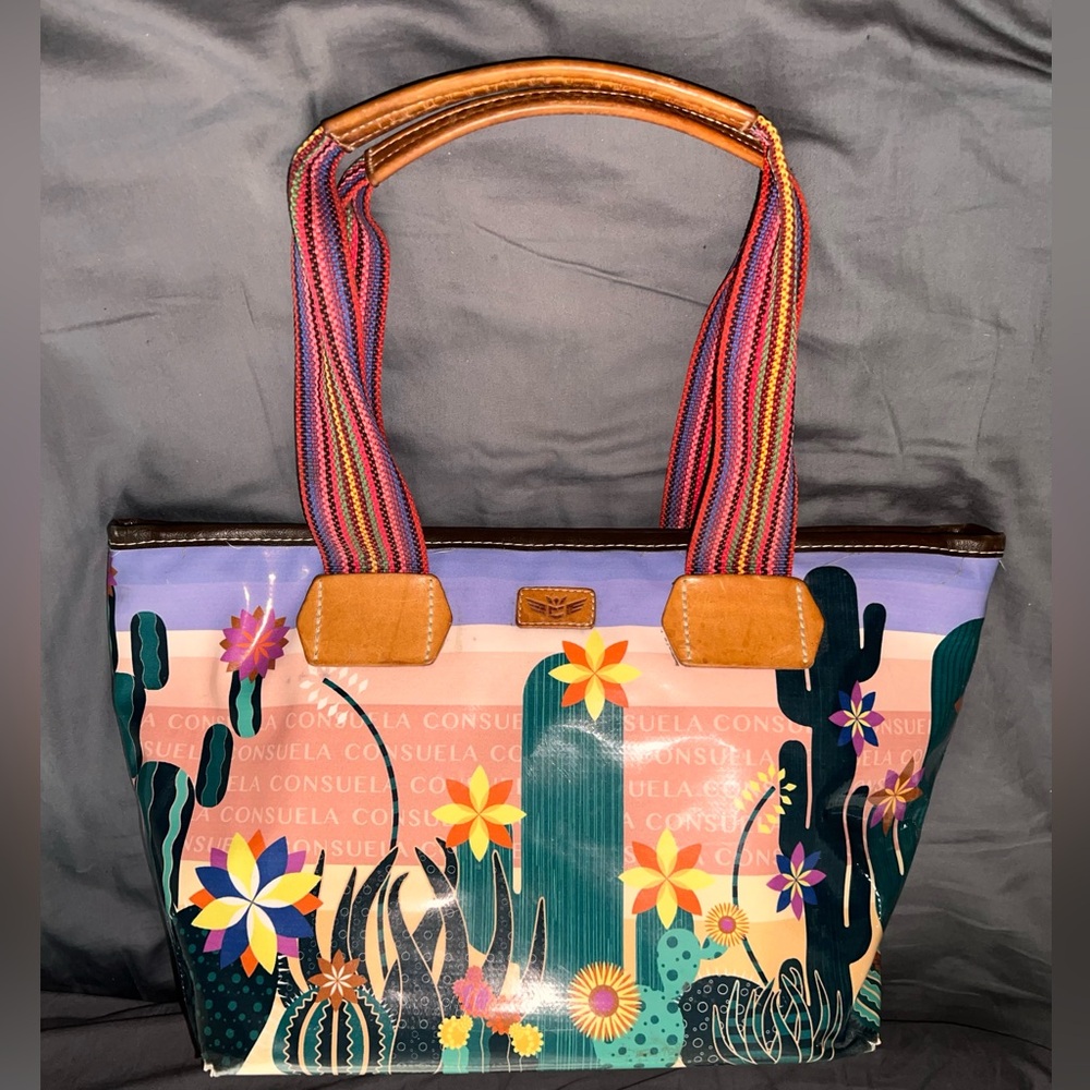 Consuela bag cactus pattern